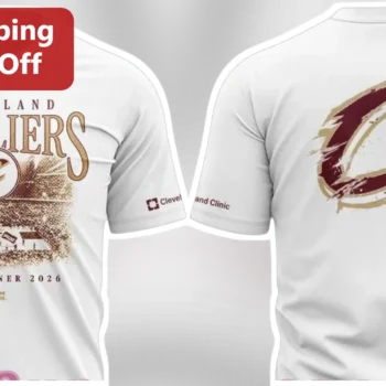 Cleveland Cavaliers Home Opener 2026 Let Em Know Vintage Graphic Tee available at our Miami, Florida warehouse