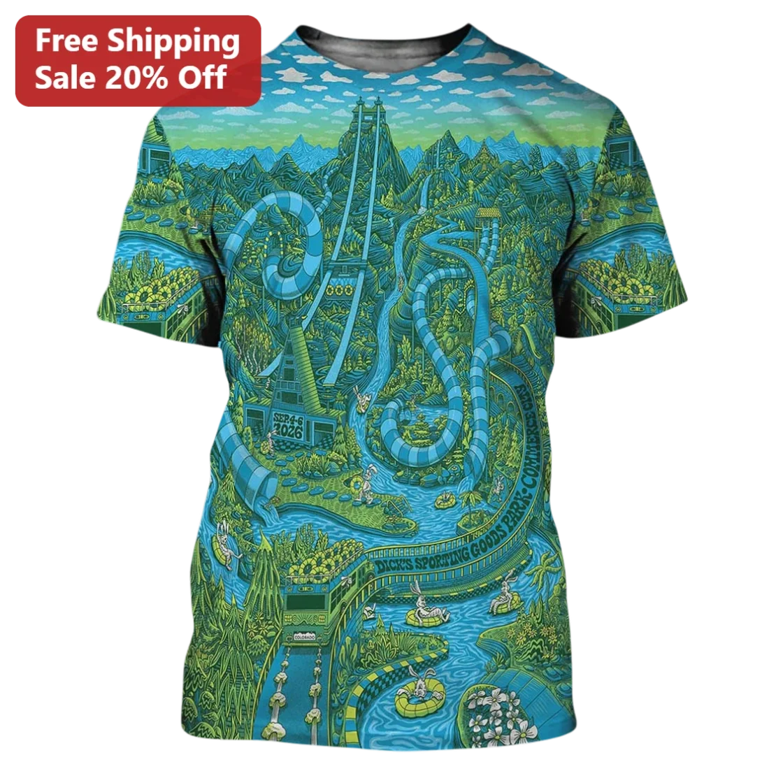 DICK'S Sporting Goods Park Commerce Tee available at our Miami, Florida warehouse