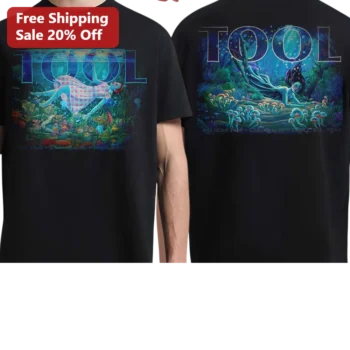 TOOL Tee Vintage Psychedelic Underwater Art Graphic T-Shirt for Rock Fans available at our Miami, Florida warehouse