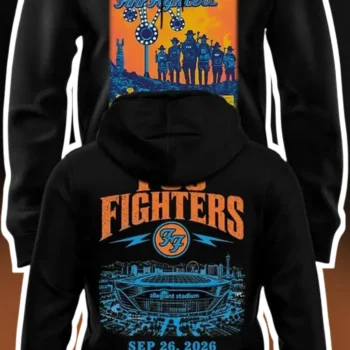 Foo Fighters Allegiant Stadium Las Vegas Hoodie Rock Band Concert Souvenir Merch available at our Miami, Florida warehouse