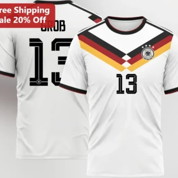 Germany National Team Soccer Jersey Tee World Cup 2026 Fan Apparel available at our Miami, Florida warehouse
