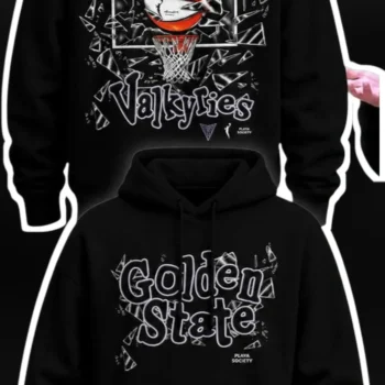 Golden State Valkyries Hoodie WNBA Basketball Fan Gear Pullover available at our Miami, Florida warehouse