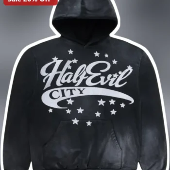 Half Evil City Hoodie Acid Wash Grunge Streetwear Pullover available at our Miami, Florida warehouse