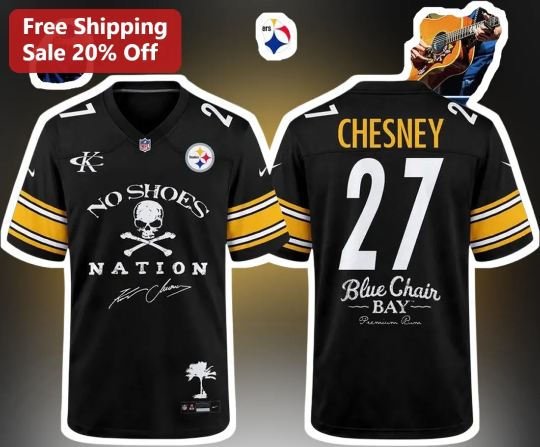 No Shoes Nation Kenny Chesney Blue Chair Bay Premium Rum Jersey available at our Miami, Florida warehouse