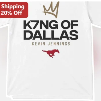 K7NG OF DALLAS Kevin Jennings Graphic Tee available at our Miami, Florida warehouse