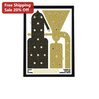 Angine De Poitrine US Tour MMXXVI Poster available at our Miami, Florida warehouse