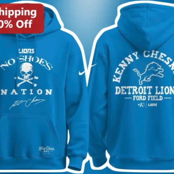 Lions No Shoes Nation Kenny Chesney Detroit Lions Ford Field Hoodie available at our Miami, Florida warehouse