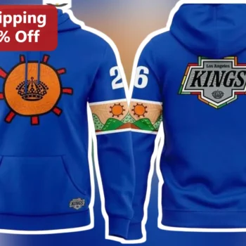 Los Angeles Kings Hoodie Vintage Retro Pullover NHL Fan Apparel Gift available at our Miami, Florida warehouse