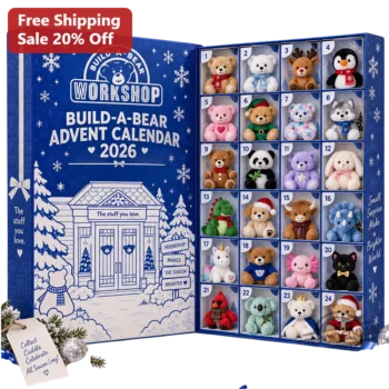 Friendship Makes The Season Brighter Advent Calendar Holiday Countdown Gift Box available at our Miami, Florida warehouse