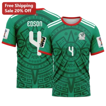 Mexico Jersey World Cup 2026 Custom Name Number Soccer Shirt available at our Miami, Florida warehouse