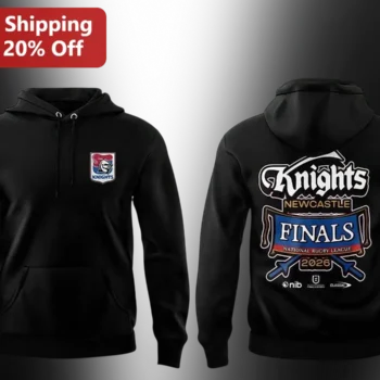 Newcastle Knights Finals National Rugby League Hoodie available at our Miami, Florida warehouse