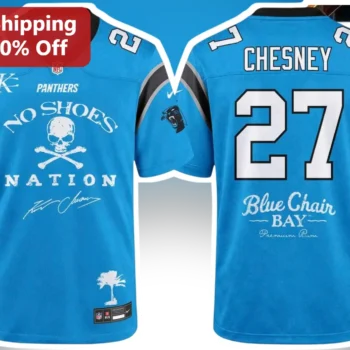 No Shoes Nation Blue Chair Bay Kenny Chesney Jersey available at our Miami, Florida warehouse