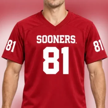 Oklahoma Sooners Jersey Custom Name Number College Football Fan Gear Gift available at our Miami, Florida warehouse