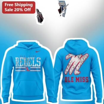 Ole Miss Rebels Hotty Toddy Oxford MS Vintage Distressed Pullover Hoodie available at our Miami, Florida warehouse