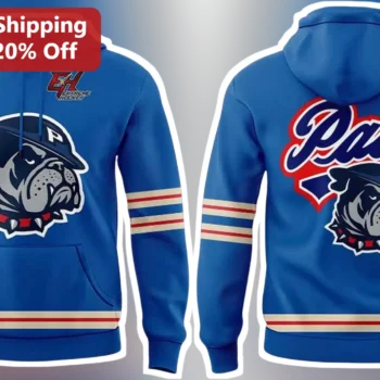 Pats WHL Prince Albert Raiders Bulldog Mascot Hoodie available at our Miami, Florida warehouse