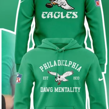 Philadelphia Eagles Dawg Mentality Hoodie EST 1933 Vintage Style Fan Gear available at our Miami, Florida warehouse