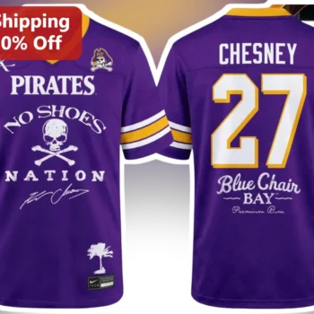 Pirates No Shoes Nation Blue Chair Bay Rum Jersey Eric Church Signature available at our Miami, Florida warehouse