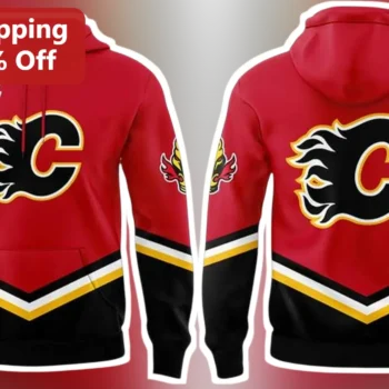 Play Alberta Hoodie Calgary Flames NHL Fan Gear Red Pullover Sweatshirt available at our Miami, Florida warehouse
