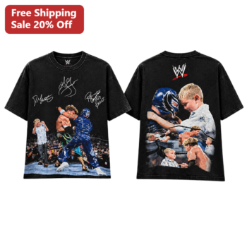 Rey Mysterio Vintage Lucha Libre Graphic Tee available at our Miami, Florida warehouse