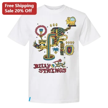 Billy Strings Psychedelic Jam Band Graphic Tee Bluegrass Music Fan Gift Shirt available at our Miami, Florida warehouse