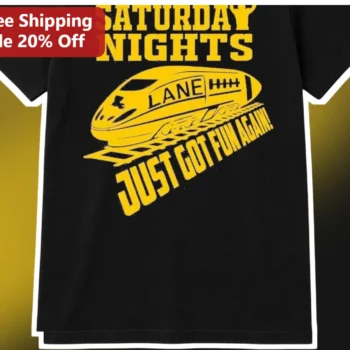 Saturday Nights Just Got Fun Again Bowling Tee Retro Speed Design Gift for Bowlers available at our Miami, Florida warehouse