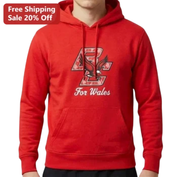 For Wales Hoodie Welsh Dragon Cymru Rugby Fan Gift available at our Miami, Florida warehouse