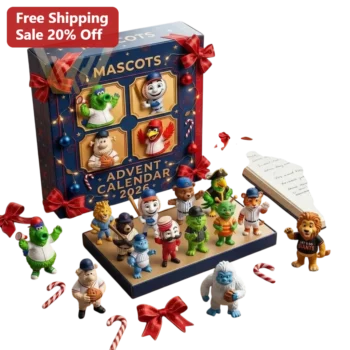 Mascots Advent Calendar 2026 Box Collectible Sports Mascot Figures Holiday Gift for Fans available at our Miami, Florida warehouse