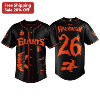 Happy Halloween Giants Jersey Spooky Baseball Fan Gift for Men Women available at our Miami, Florida warehouse