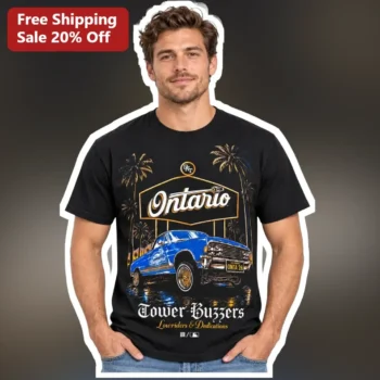 Ontario Tower Buzzers Lowriders Dedications Tee available at our Miami, Florida warehouse