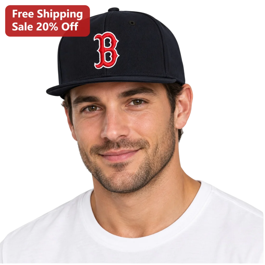 Boston Red Sox Logo Hat Navy Blue Embroidered Baseball Cap for Men Sports Fans available at our Miami, Florida warehouse