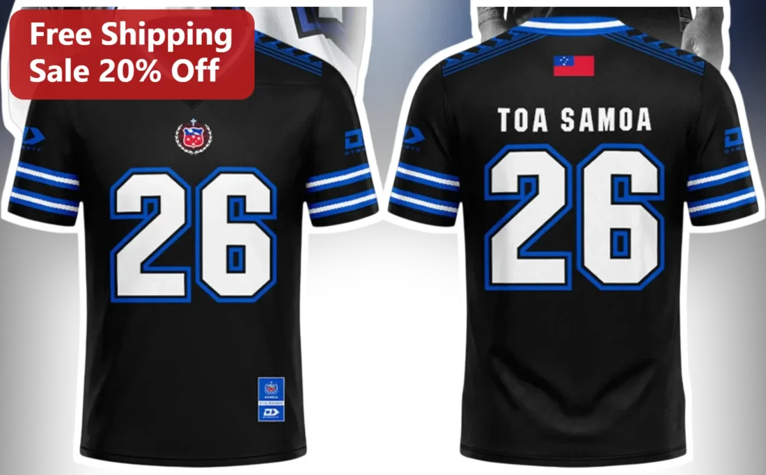 Black Football Jersey with Tribal Pattern Custom American Football Uniform for Men Women Team available at our Miami, Florida warehouse