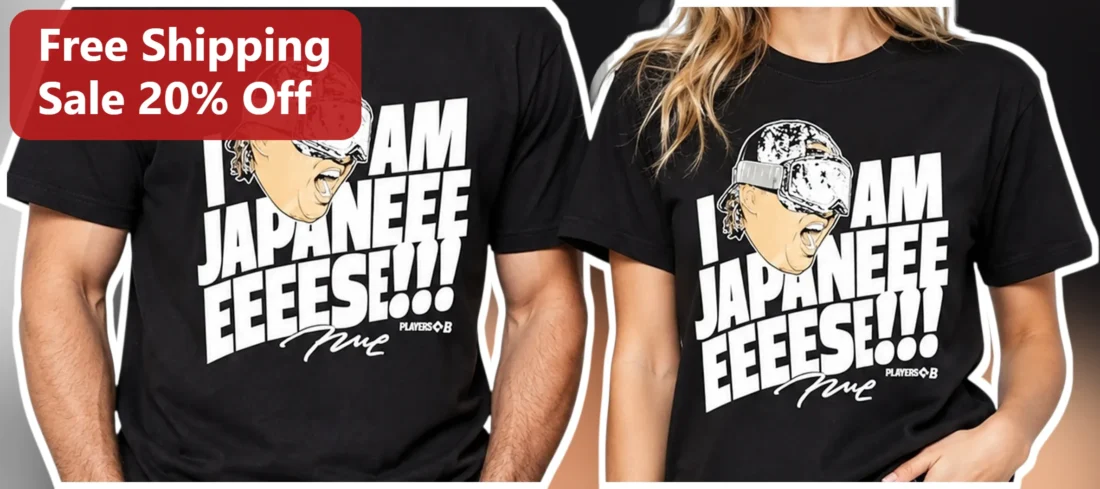I AM JAPANESE!!! Travis Barker Signature Graphic Tee Pop Punk Style Shirt available at our Miami, Florida warehouse