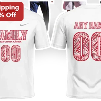 Aiga Ohana Family Jersey Samoan Polynesian Tribal Athletic Shirt Custom Name Number available at our Miami, Florida warehouse