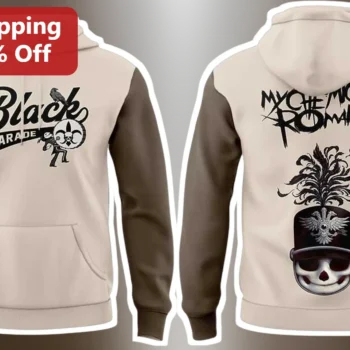Black Parade My Chemical Romance Hoodie The Black Parade Album Art Emo Rock Band Merch Gift available at our Miami, Florida warehouse