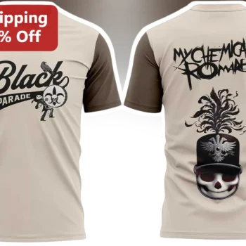 Black Parade My Chemical Romance Tee The Black Parade Album Art Graphic Shirt for Emo Fans available at our Miami, Florida warehouse