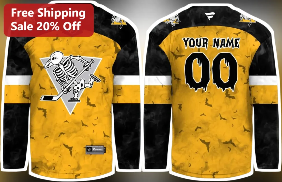 Boston Bruins Skeleton Spoked B Jersey Halloween Custom Name Personalized Gift available at our Miami, Florida warehouse