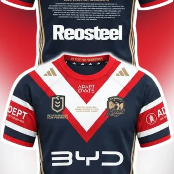 Easts to Win Sydney Roosters 2026 Telstra Premiership Tee available at our Miami, Florida warehouse