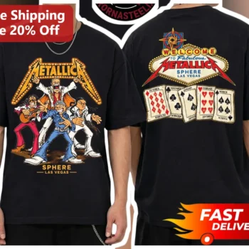 Metallica Sphere Las Vegas Welcome to Fabulous Tee available at our Miami, Florida warehouse