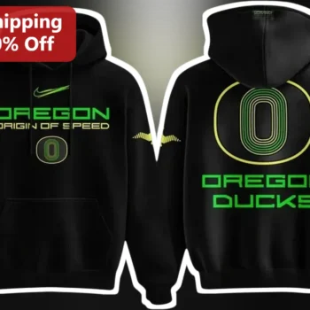 Oregon Origin Of Speed Oregon Ducks Hoodie available at our Miami, Florida warehouse