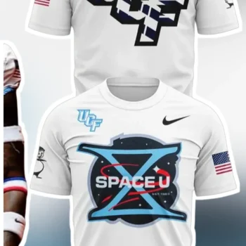 Space U Est. 1963 UCF Knights Graphic Tee America's Space University Apparel available at our Miami, Florida warehouse
