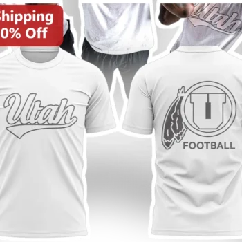 Utah Football Tee University of Utah Utes Shirt Game Day Fan Apparel available at our Miami, Florida warehouse